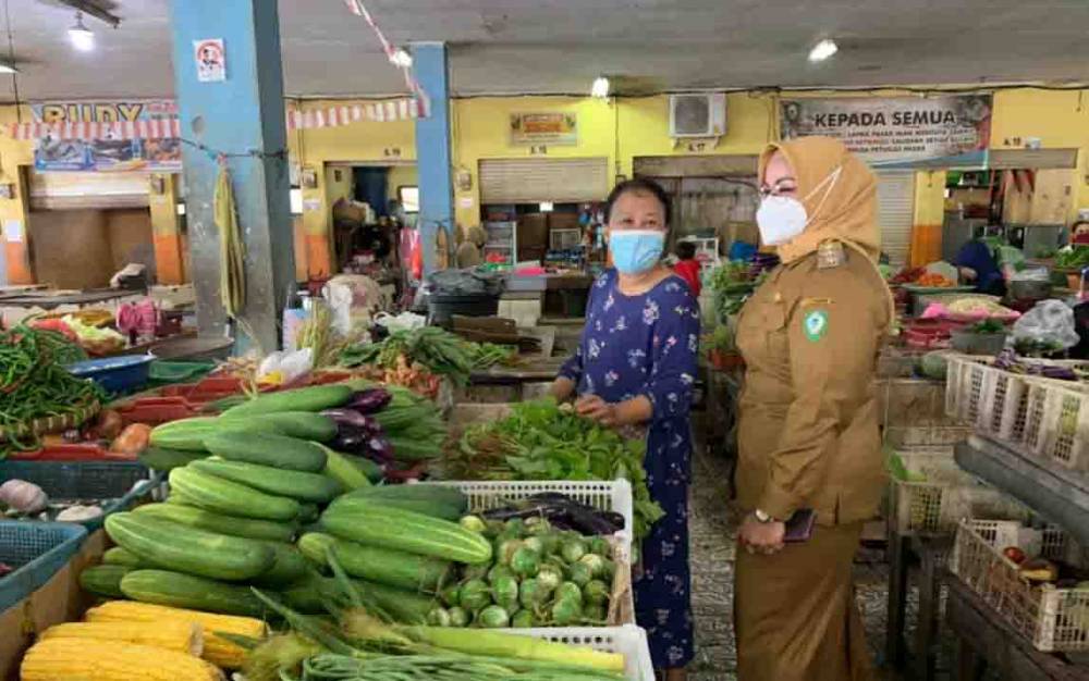 Wakil Bupati Kotim Minta Dinas Terkait Pantau Harga Kebutuhan Pokok di Pasar
