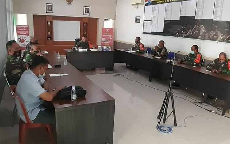 Karhutla dan Covid-19 Jadi Penanganan Serius Dandim 1014 Pangkalan Bun