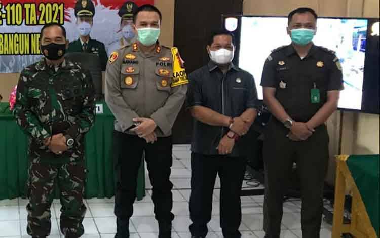 Wakil Ketua I DPRD Kapuas Hadiri Pembukaan TMMD ke 110