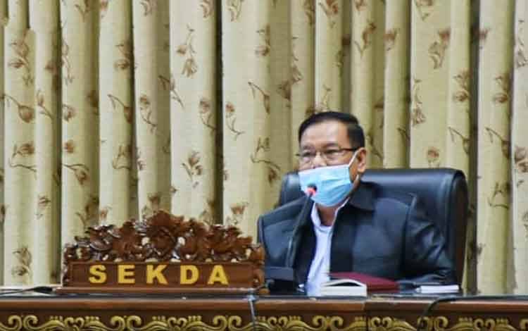 Pemkab Barito Utara Gelar Rapat Realokasi Anggaran untuk Penanganan Covid-19