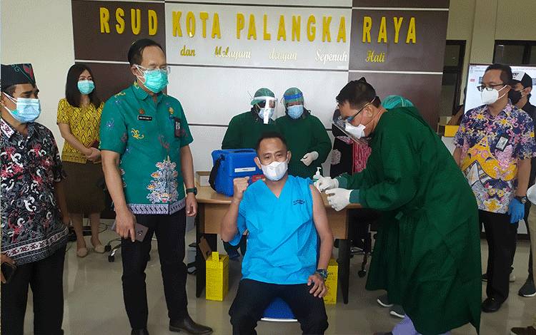 Vaksinasi Tahap 2 di Palangka Raya Segera Dilaksanakan, Ini Sasarannya