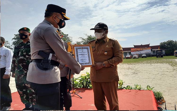 Kobar Jadi Percontohan Penanganan Karhutla di Kalteng