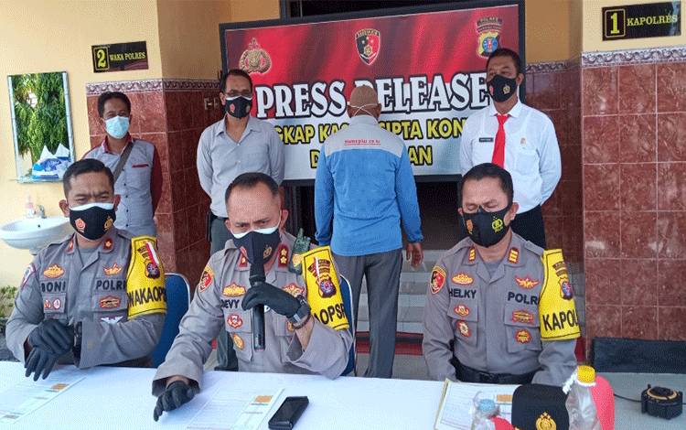 Diduga Sebabkan Lahan Terbakar, Seorang Lelaki Ditetapkan Tersangka