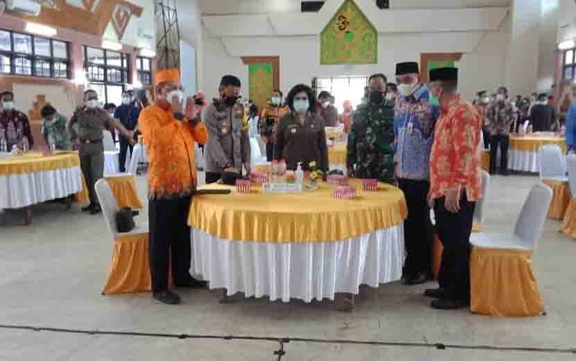 Barito Selatan Tuan Rumah Rakor Evaluasi Pilkada Kalteng 2020