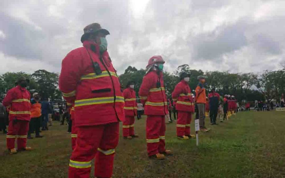 Gubernur Kalteng: Lump Sum Petugas Penanganan Karhutla di Lapangan Harus Terjamin