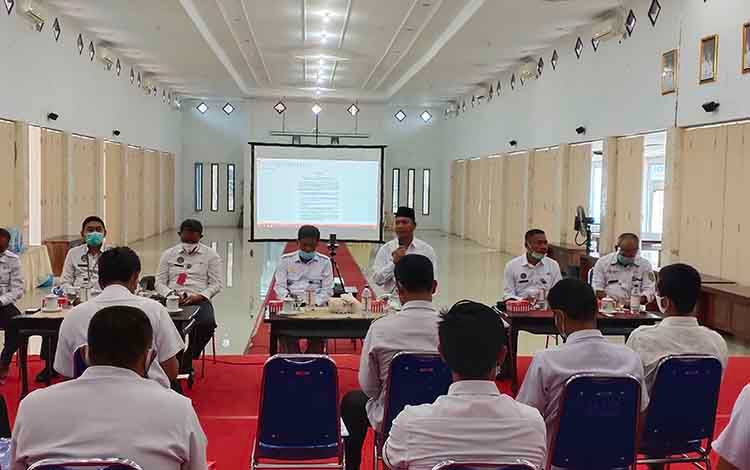 Sekda Sukamara: Posko PPKM Skala Mikro Bertugas Edukasi dan Monitoring Penanganan Covid-19