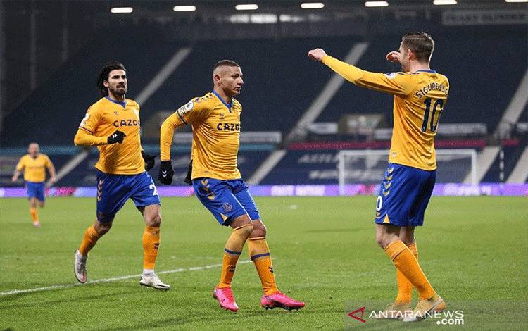 Everton Sodok 4 Besar Klasemen Setelah Tundukkan West Brom