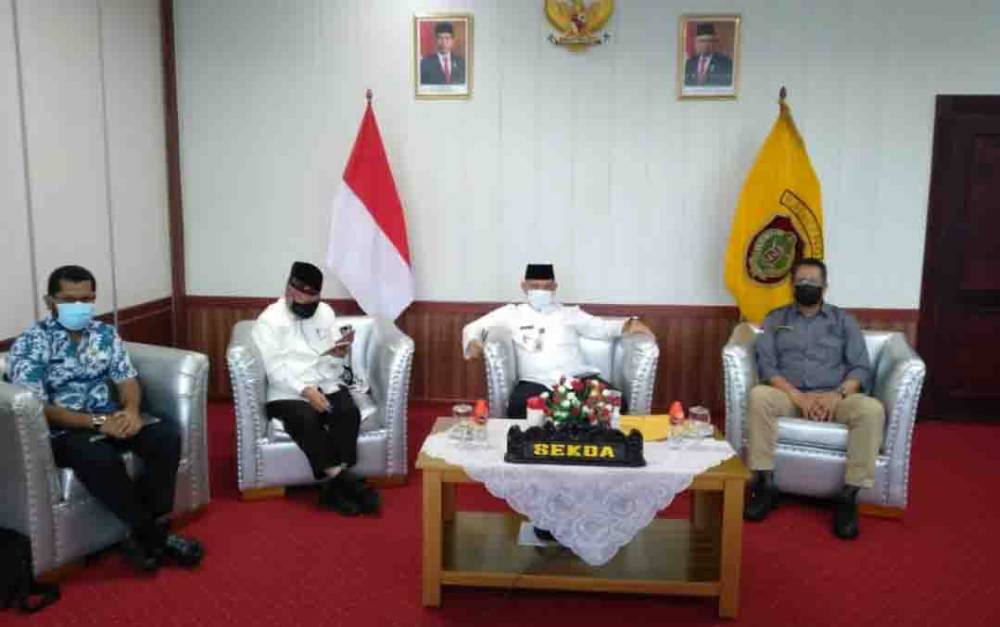 Sekda Kalteng Berbagi Pengetahuan Bersama BNPB