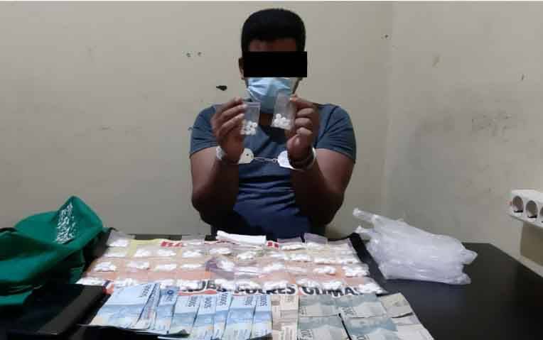 Polisi Tangkap Pria Pemilik Ratusan Butir Zenith di Gunung Mas