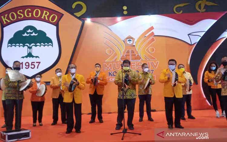 Airlangga Hartarto Minta Kosgoro 1957 Kembali Hidupkan Koperasi