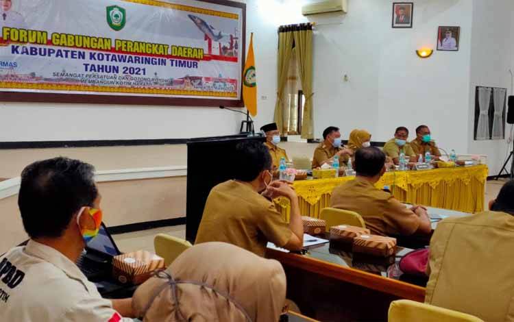 SOPD Diminta Susun Program Sesuai Visi Misi Bupati Kotim Terpilih