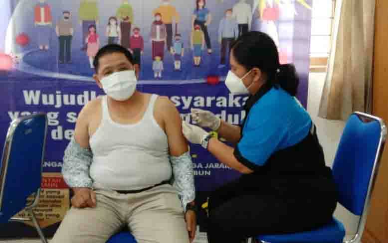 Anggota PWI Barito Utara Divaksin Covid-19