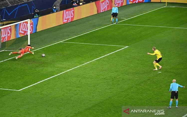 Haaland Sempat Gugup Eksekusi Penalti Lawan Sevilla