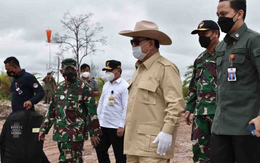 Prabowo Berharap Melalui Food Estate Indonesia Bisa Berdikari