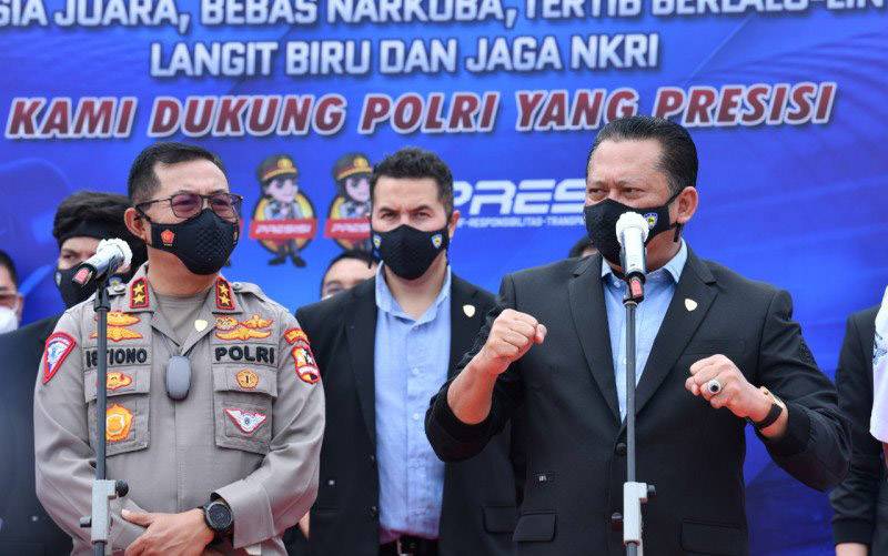 Korlantas Gandeng IMI Bangun Budaya Tertib Berlalu Lintas