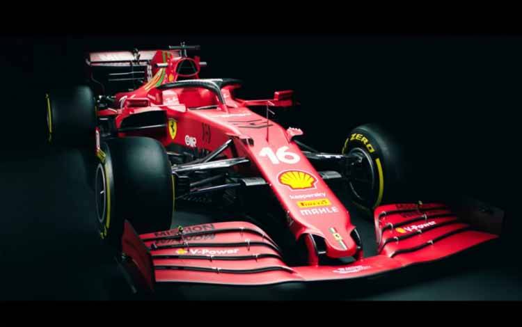 Ferrari Resmi Luncurkan Mobil F1 Baru SF21
