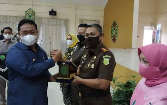 Pemkab Pulang Pisau Gelar Acara Kenal Pamit Kajari