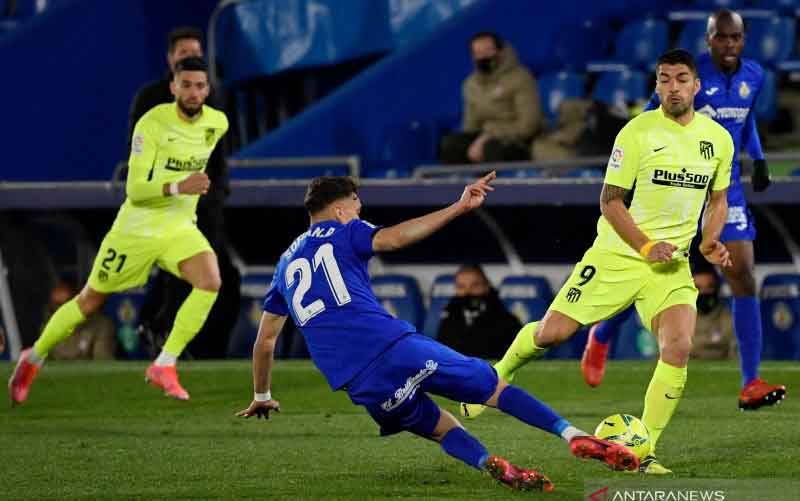 Atletico Madrid Gagal Petik Poin Penuh di Kandang Getafe