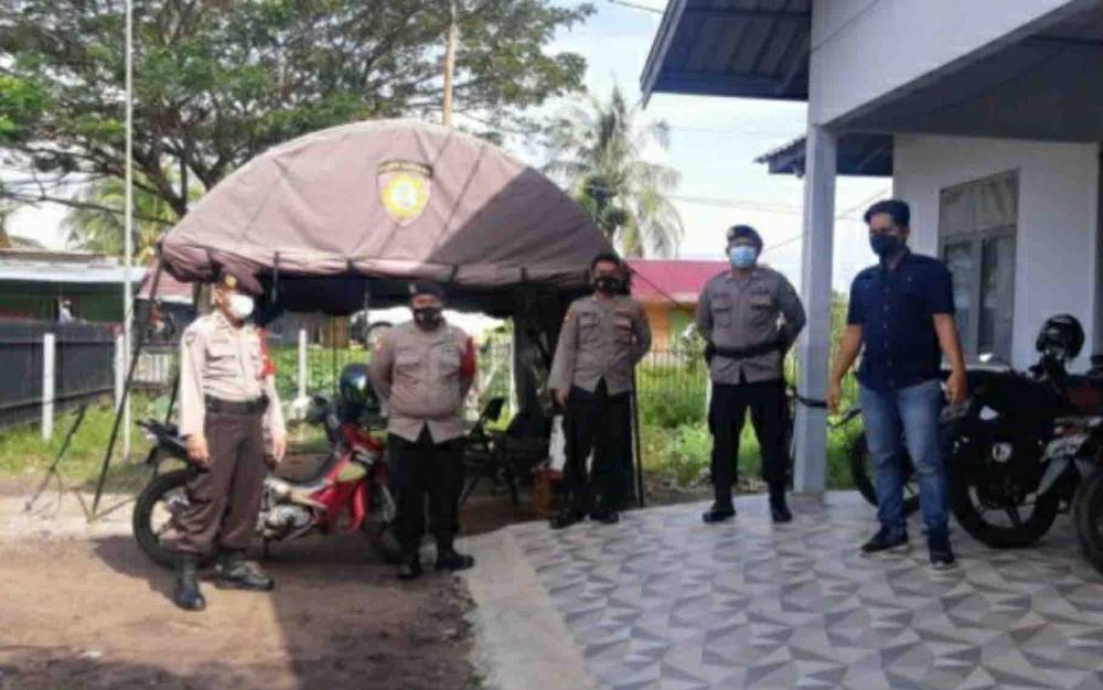 Polres Kapuas Beri Pengamanan Maksimal di Tempat Penyimpanan Vaksin