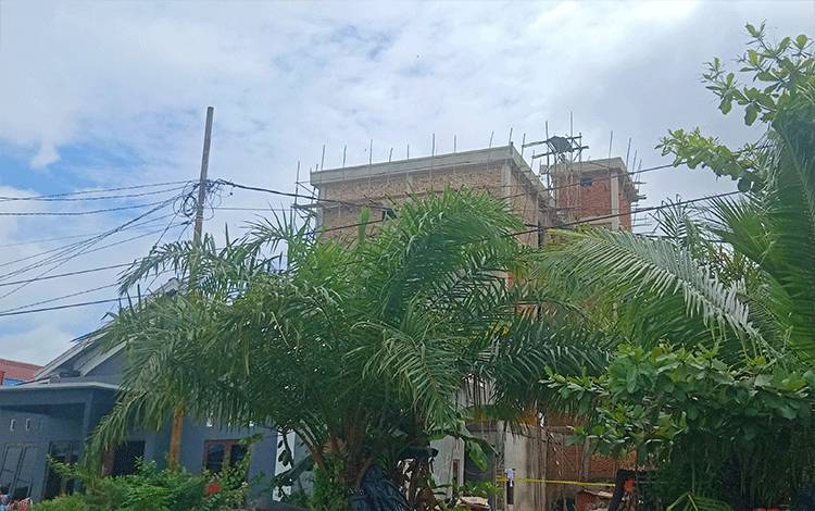 Ini Dugaan Polisi Buruh Bangunan Gedung Walet Tewas di Palangka Raya
