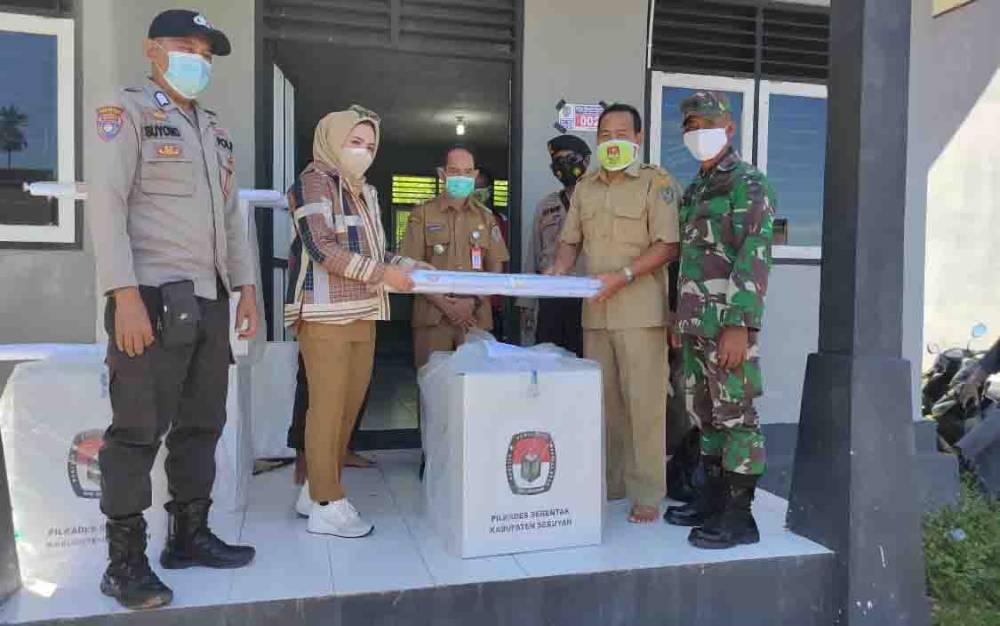 Wakil Bupati Seruyan Cek Persiapan Pilkades Serentak