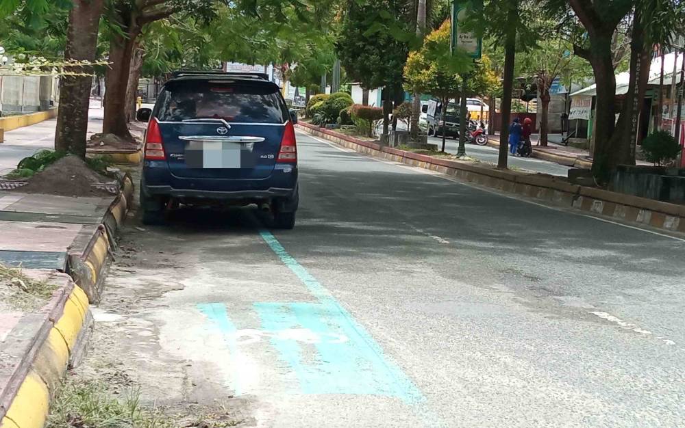 Seringnya Ditemui Pesepeda Melintas Berderet Hingga ke Tengah Jalan, Ini Pendapat Pegowes di Kobar