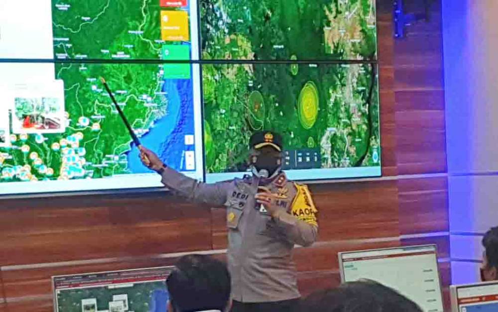 Command Center Tidak Temukan Titik Panas di Wilayah Kalteng