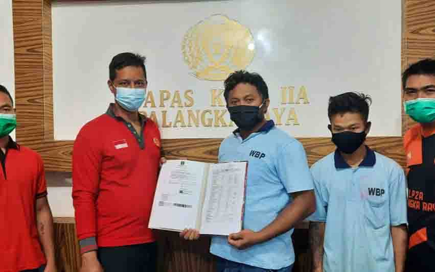 Puluhan WBP Lapas Palangka Raya Dapat Remisi Khusus Nyepi