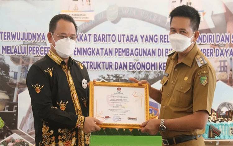 Ketua KPU Bersilaturahmi ke Pemkab Barito Utara, Ini yang Disampaikan