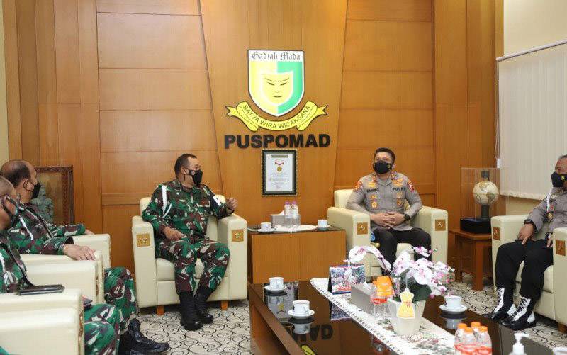 Polri-TNI Perkuat Sinergi dan Komunikasi Penegakan Disiplin Anggota