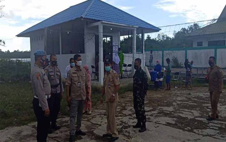 Forkopim Kecamatan Seruyan Hilir Pantau Pelaksanaan Pilkades