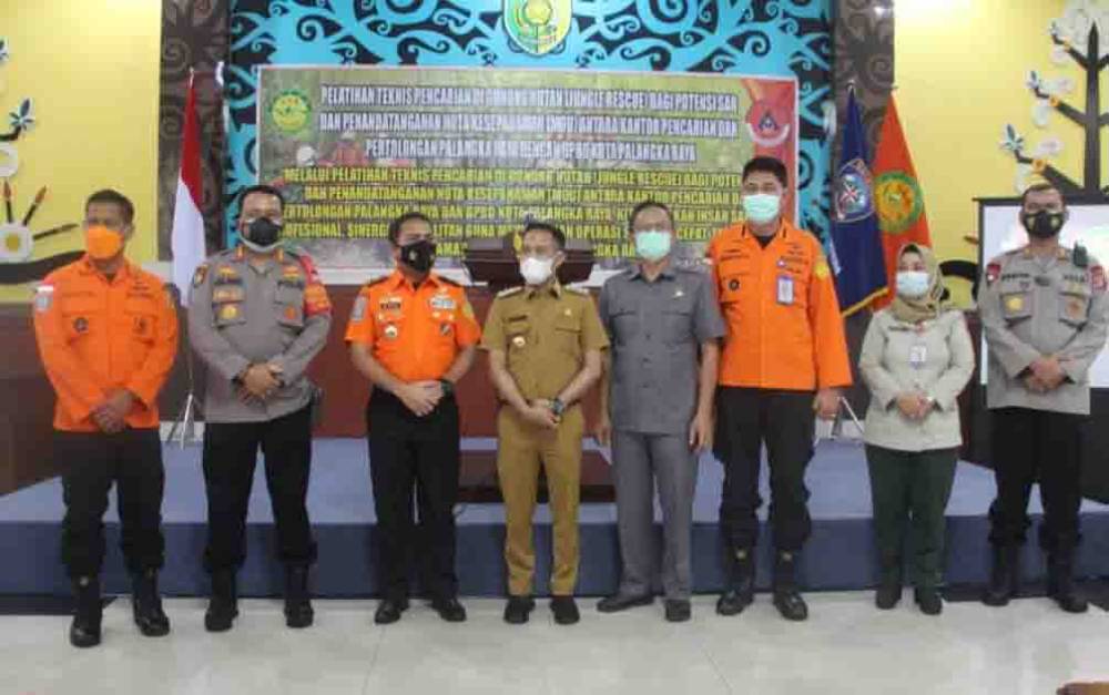 Pemko Palangka Raya Komitmen Tingkatkan Kemampuan Sarnas