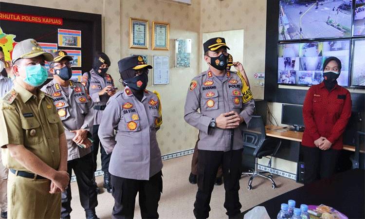 Wakapolda Kalteng Lakukan Kunker Pertama di Kapuas