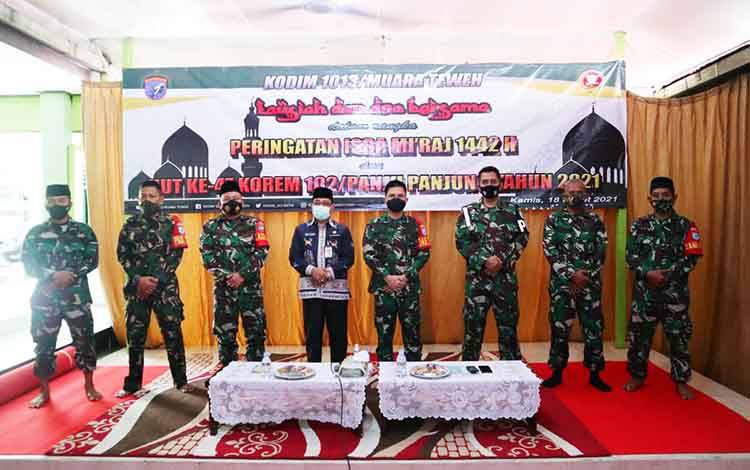 Kodim 1013/Mtw Gelar Doa Bersama dan Ibadah Oikumene Peringati HUT Korem