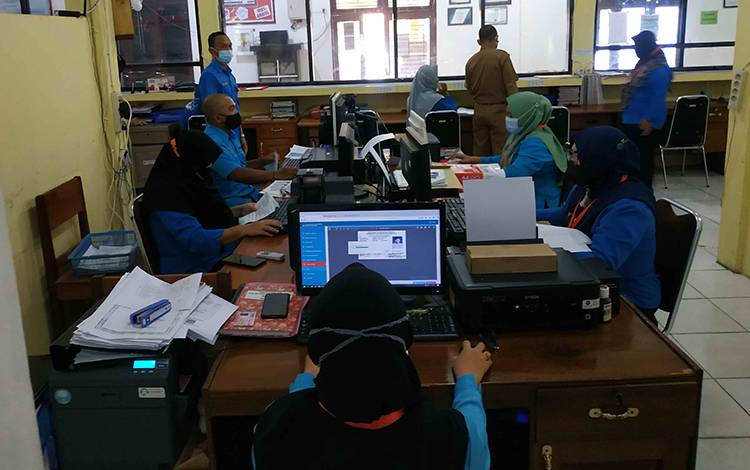 Kena Petir, Server Dinas Dukcapil Seruyan Alami Gangguan