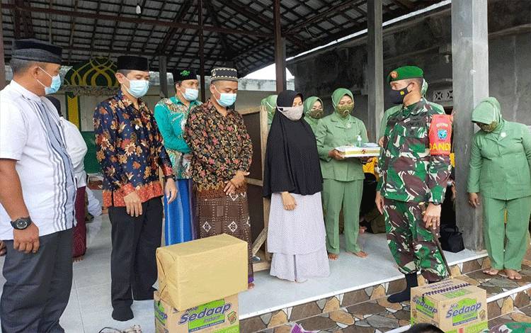 Pererat Tali Silaturahmi, Dandim Pangkalan Bun Berkunjung ke Ponpes Sirajul Tholibin