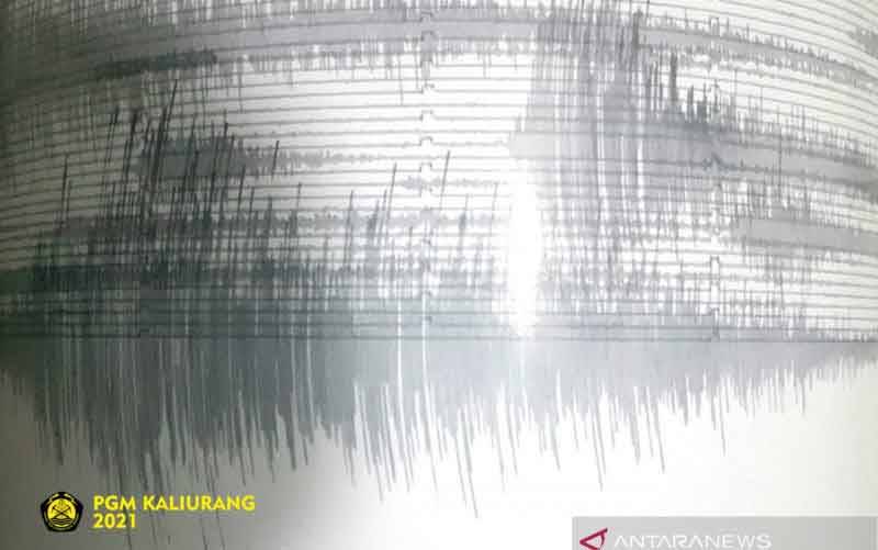 Gunung Merapi 2 Kali Luncurkan Awan Panas Guguran 1.500 Meter