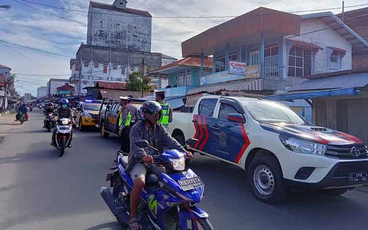 Polres Seruyan Lakukan Patroli Skala Besar