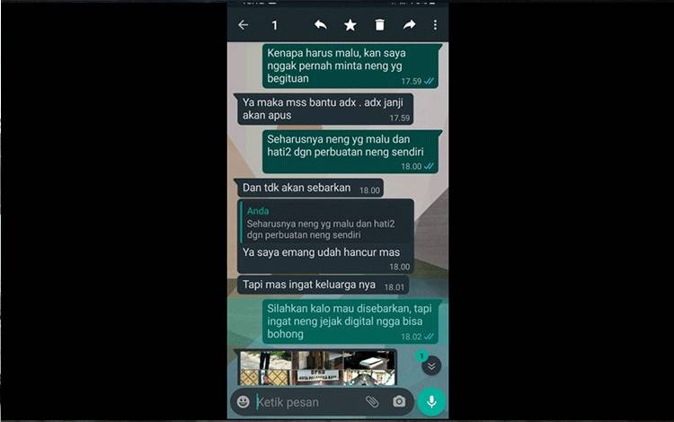 Pejabat di Kotim ini Nyaris Jadi Korban Penipuan dan Pemerasan Bermodus Kenalan Video Call
