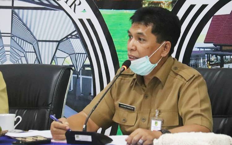 Pemkab Barito Utara Gelar Rapat Persiapan On Klinik Kebijakan Satu Peta