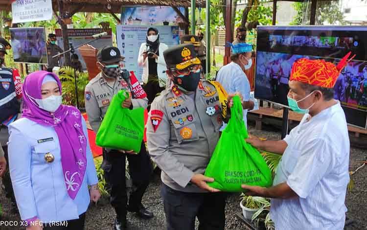 PPKM Skala Mikro Di-launching, ini Pesan Polda Kalteng