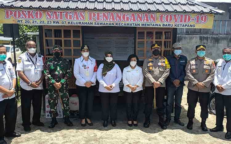 3 Desa dan 10 Kelurahan di Kotim Masuk Zona Kuning