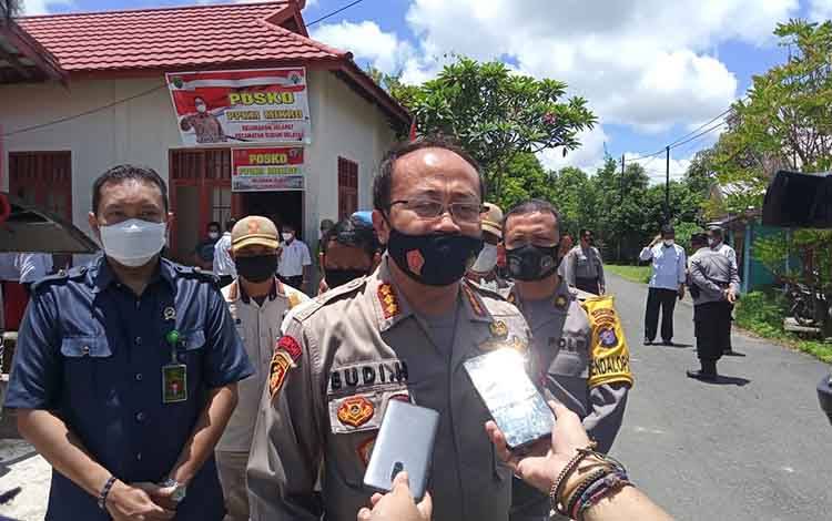 Polda Kalteng Pantau Kesiapan PPKM Skala Mikro di Barito Selatan
