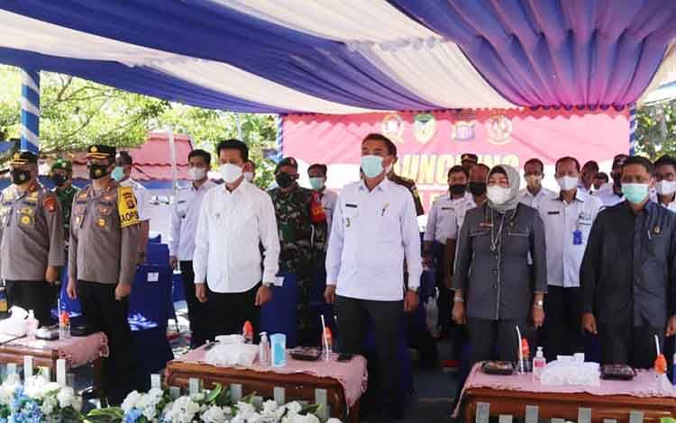 Pemkab Barito Utara Ikuti Rakor Persiapan Pembentukan PPKM Mikro