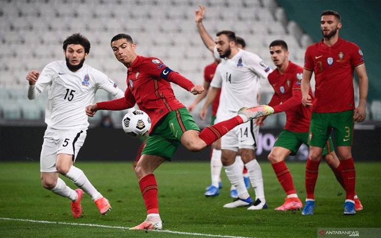 Portugal Hanya Mampu Menang Tipis Lawan Azerbaijan