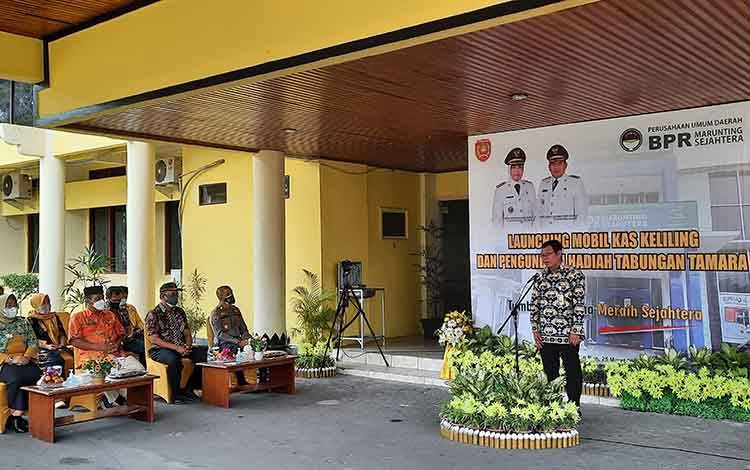Perumda BPR Marunting Sejahtera Kobar Luncurkan Mobil Kas Keliling