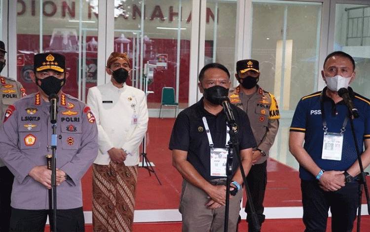 Menpora, Kapolri dan Ketum PSSI Apresiasi Sikap Suporter Piala Menpora