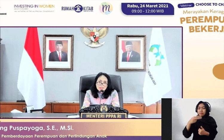 Menteri PPPA Minta Perempuan Indonesia Tidak Berhenti Belajar