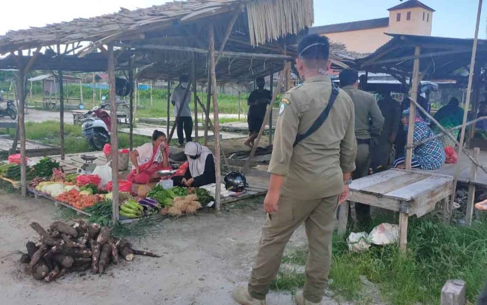 Pasar Dadakan di Sampit akan Ditertibkan untuk Pencegahan Covid-19