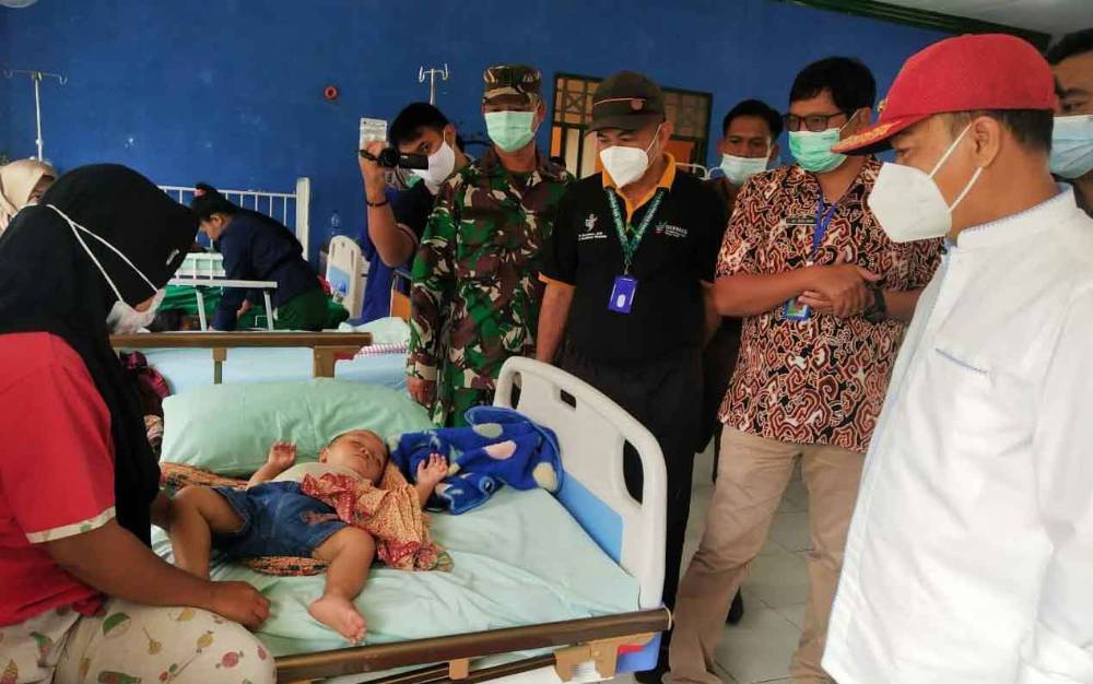 Bupati Seruyan Pantau Pelaksanaan Bakti Sosial Operasi Bibir Sumbing